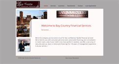 Desktop Screenshot of baycountryfinance.com